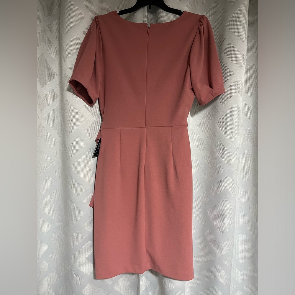 NWT: Express Mauve Cocktail Dress - Picture 3 of 4